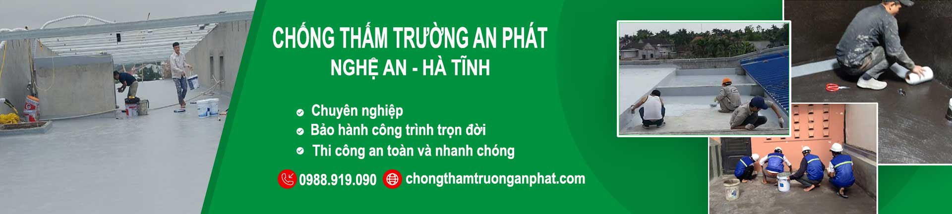 Chống thấm Nghệ An slide 2