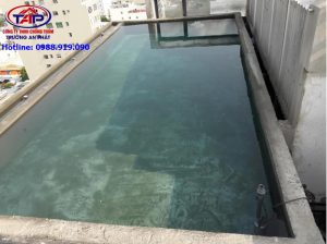 Chống thấm bể bơi bể nước tại Nghệ An Trường An Phát