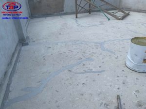 Bơm keo chống thấm xử lý vết nứt bê tông tại TP Vinh Nghệ An