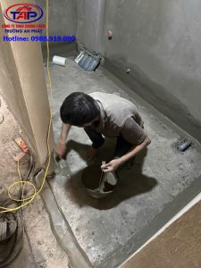 Thi công chống thấm nhà vệ sinh tại TP Vinh Nghệ An