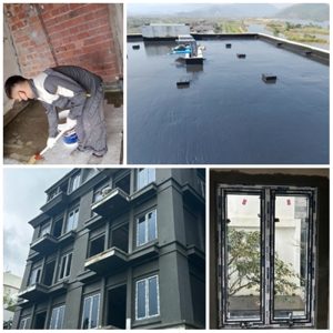 Dự án chống thấm Trường An Phát tại Nghệ An, thi công chống thấm công trình thực tế