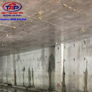 Thấm tầng hầm tại huyện Nam Đàn tỉnh Nghệ An