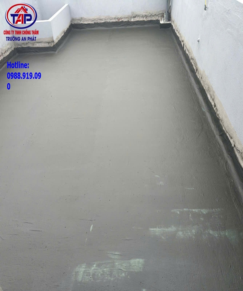 Chống thấm bằng vật liệu 2 thành phần Mapei K11